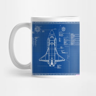 Nasa Blueprints Mug